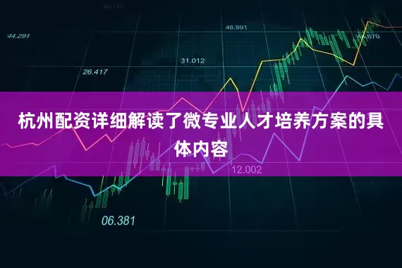 杭州配资详细解读了微专业人才培养方案的具体内容